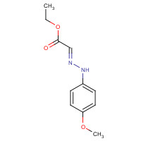 545445-35-0 ethyl (2E)-2-[(4-methoxyphenyl)hydrazinylidene]acetate chemical structure