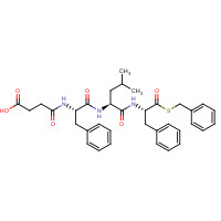 80651-94-1 4-[[(2S)-1-[[(2S)-1-[[(2S)-1-benzylsulfanyl-1-oxo-3-phenylpropan-2-yl]amino]-4-methyl-1-oxopentan-2-yl]amino]-1-oxo-3-phenylpropan-2-yl]amino]-4-oxobutanoic acid chemical structure