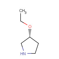 651341-51-4 (3R)-3-ethoxypyrrolidine chemical structure