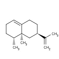 4630-07-3 (3R,4aS,5R)-4a,5-dimethyl-3-prop-1-en-2-yl-2,3,4,5,6,7-hexahydro-1H-naphthalene chemical structure