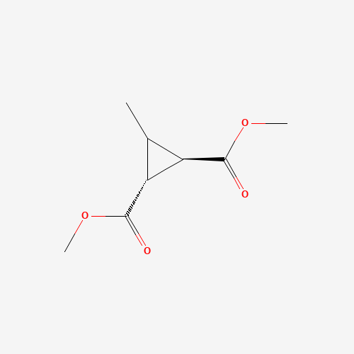 28363-79-3 dimethyl (1R,2R)-3-methylcyclopropane-1,2-dicarboxylate chemical structure