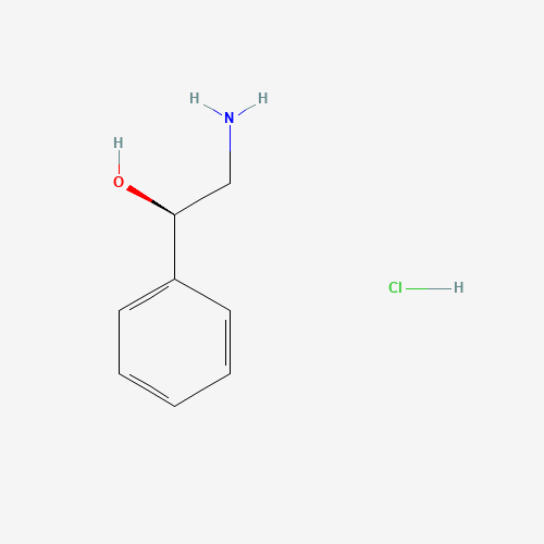 18867-43-1 (1R)-2-amino-1-phenylethanol;hydrochloride chemical structure