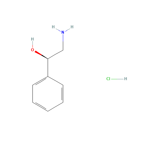 18867-43-1 (1R)-2-amino-1-phenylethanol;hydrochloride chemical structure