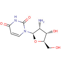 26889-39-4 1-[(2R,3R,4S,5R)-3-amino-4-hydroxy-5-(hydroxymethyl)oxolan-2-yl]pyrimidine-2,4-dione chemical structure
