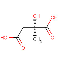 6236-10-8 (2R)-2-hydroxy-2-methylbutanedioic acid chemical structure