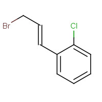 58187-85-2 1-[(E)-3-bromoprop-1-enyl]-2-chlorobenzene chemical structure