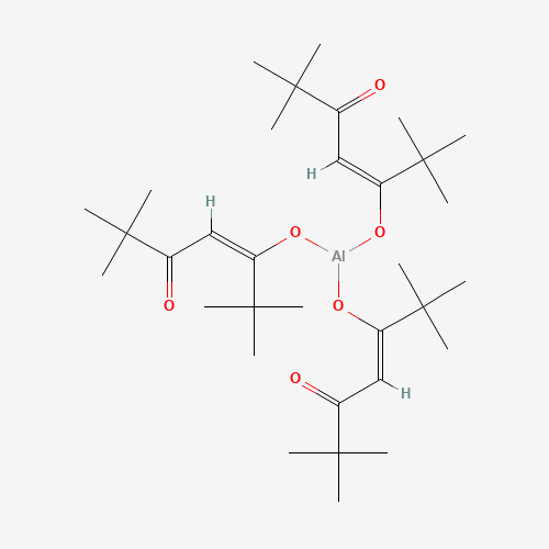 14319-08-5 (Z)-5-bis[[(E)-2,2,6,6-tetramethyl-5-oxohept-3-en-3-yl]oxy]alumanyloxy-2,2,6,6-tetramethylhept-4-en-3-one chemical structure