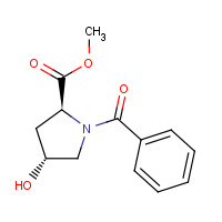 31560-20-0 methyl (2S,4R)-1-benzoyl-4-hydroxypyrrolidine-2-carboxylate chemical structure