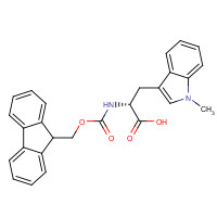 168471-22-5 (2R)-2-(9H-fluoren-9-ylmethoxycarbonylamino)-3-(1-methylindol-3-yl)propanoic acid chemical structure