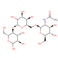 68665-69-0 N-[(2R,3R,4R,5S,6R)-4,5-dihydroxy-6-(hydroxymethyl)-2-[[(2R,3R,4S,6S)-3,4,5-trihydroxy-6-[(2R,3S,4R,5R)-4,5,6-trihydroxy-2-(hydroxymethyl)oxan-3-yl]oxyoxan-2-yl]methoxy]oxan-3-yl]acetamide chemical structure