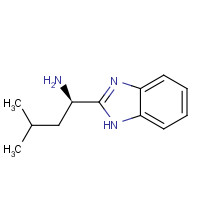 1235960-36-7 (1R)-1-(1H-benzimidazol-2-yl)-3-methylbutan-1-amine chemical structure