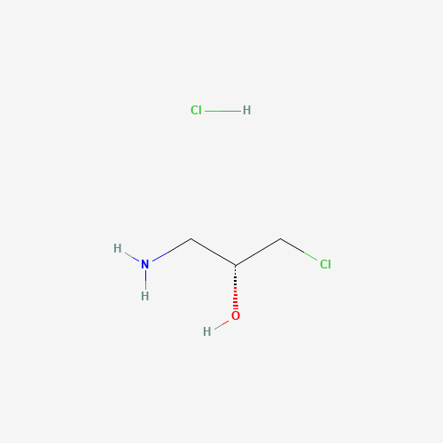 34839-14-0 (2R)-1-amino-3-chloropropan-2-ol;hydrochloride chemical structure