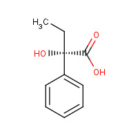 24256-91-5 (2S)-2-hydroxy-2-phenylbutanoic acid chemical structure