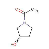 943587-40-4 1-[(3S)-3-hydroxypyrrolidin-1-yl]ethanone chemical structure