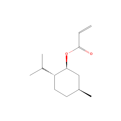 108945-28-4 [(1S,2R,5S)-5-methyl-2-propan-2-ylcyclohexyl] prop-2-enoate chemical structure