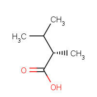 15071-34-8 (2S)-2,3-dimethylbutanoic acid chemical structure