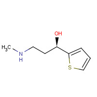 116539-57-2 (1R)-3-(methylamino)-1-thiophen-2-ylpropan-1-ol chemical structure