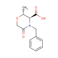 681851-25-2 (2R,3S)-4-benzyl-2-methyl-5-oxomorpholine-3-carboxylic acid chemical structure