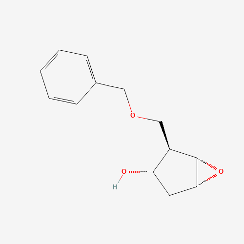 117641-39-1 (1S,2R,3S,5R)-2-(phenylmethoxymethyl)-6-oxabicyclo[3.1.0]hexan-3-ol chemical structure