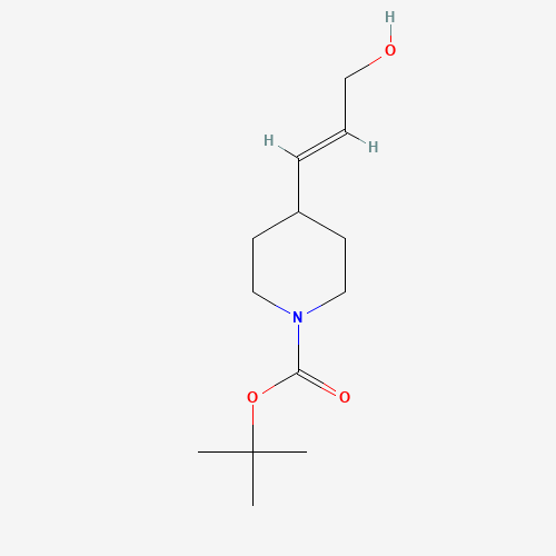 1192063-88-9 tert-butyl 4-[(E)-3-hydroxyprop-1-enyl]piperidine-1-carboxylate chemical structure