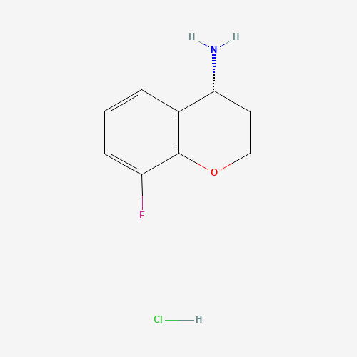 730980-49-1 (4R)-8-fluoro-3,4-dihydro-2H-chromen-4-amine;hydrochloride chemical structure