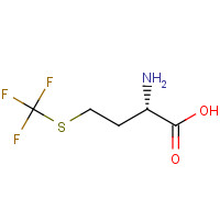 764-52-3 (2S)-2-amino-4-(trifluoromethylsulfanyl)butanoic acid chemical structure
