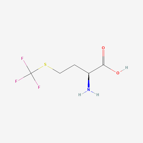 764-52-3 (2S)-2-amino-4-(trifluoromethylsulfanyl)butanoic acid chemical structure