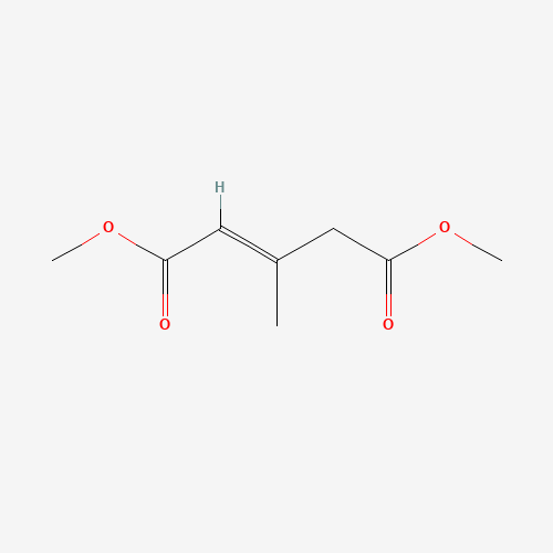 52313-87-8 dimethyl (E)-3-methylpent-2-enedioate chemical structure