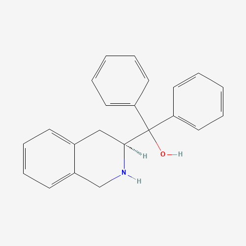 140408-82-8 diphenyl-[(3S)-1,2,3,4-tetrahydroisoquinolin-3-yl]methanol chemical structure