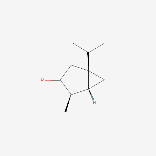 546-80-5 (1S,4R,5R)-4-methyl-1-propan-2-ylbicyclo[3.1.0]hexan-3-one chemical structure