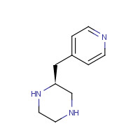 1217442-44-8 (2S)-2-(pyridin-4-ylmethyl)piperazine chemical structure