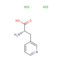 93960-20-4 (2S)-2-amino-3-pyridin-3-ylpropanoic acid;dihydrochloride chemical structure