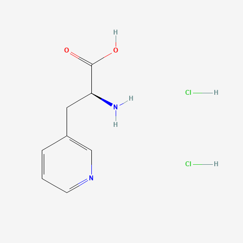 93960-20-4 (2S)-2-amino-3-pyridin-3-ylpropanoic acid;dihydrochloride chemical structure