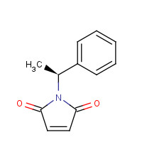 60925-76-0 1-[(1S)-1-phenylethyl]pyrrole-2,5-dione chemical structure
