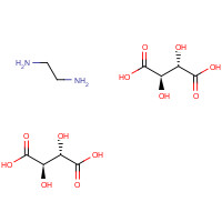 996-78-1 (2R,3R)-2,3-dihydroxybutanedioic acid;ethane-1,2-diamine chemical structure