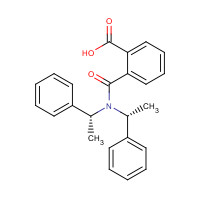 312619-40-2 2-[bis[(1R)-1-phenylethyl]carbamoyl]benzoic acid chemical structure