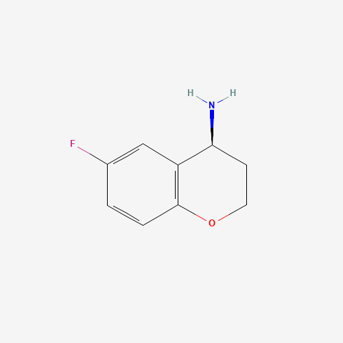1018978-85-2 (4S)-6-fluoro-3,4-dihydro-2H-chromen-4-amine chemical structure