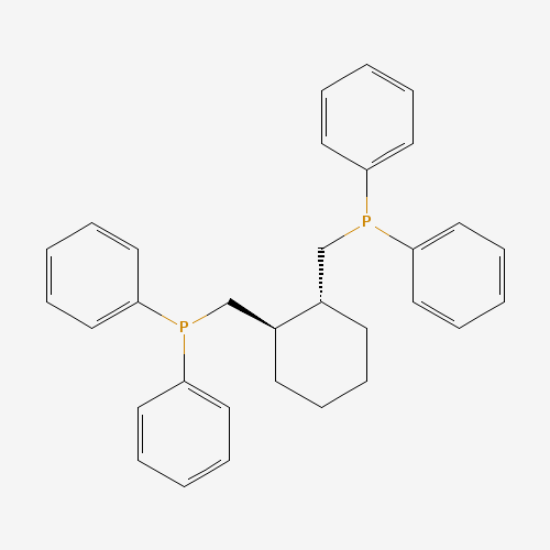 70774-28-6 [(1R,2R)-2-(diphenylphosphanylmethyl)cyclohexyl]methyl-diphenylphosphane chemical structure