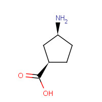 71830-08-5 (1R,3S)-3-aminocyclopentane-1-carboxylic acid chemical structure