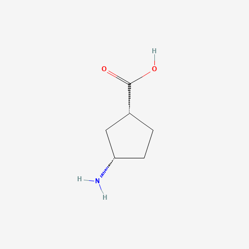 71830-08-5 (1R,3S)-3-aminocyclopentane-1-carboxylic acid chemical structure