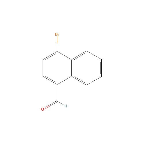 50672-84-9 1-BROMO-4-NAPHTHALDEHYDE chemical structure