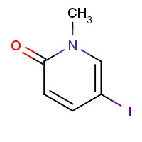 60154-05-4 5-iodo-1-methylpyridin-2-one chemical structure