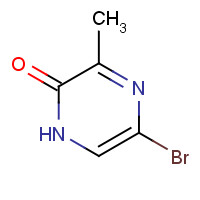 100047-56-1 5-bromo-3-methyl-1H-pyrazin-2-one chemical structure