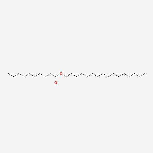 29710-34-7 hexadecyl decanoate chemical structure