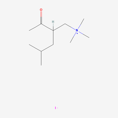 1069-62-1 2-acetyl-4-methyl pentyl)trimethyl ammonium Iodide chemical structure