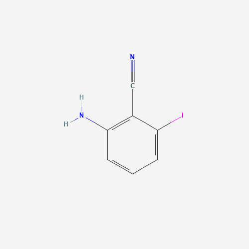 123241-50-9 2-aMino-6-iodobenzonitrile chemical structure