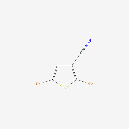 18792-01-3 2,5-Dibromothiophene-3-carbonitrile chemical structure
