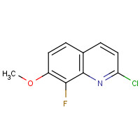 1628004-65-8 Quinoline, 2-chloro-8-fluoro-7-methoxy chemical structure