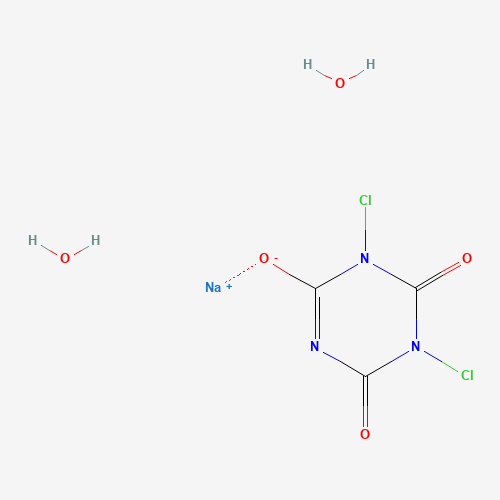 51580-86-0 SodiuM dichloroisocyanurate dihydrate chemical structure