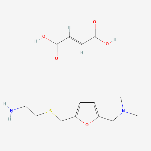 91224-69-0 Ranitidine Related Compound A (5-[[(2-aminoethyl)thio]methyl]-N,N-dimethyl-2-furanmethanamine, hemifumarate salt) chemical structure